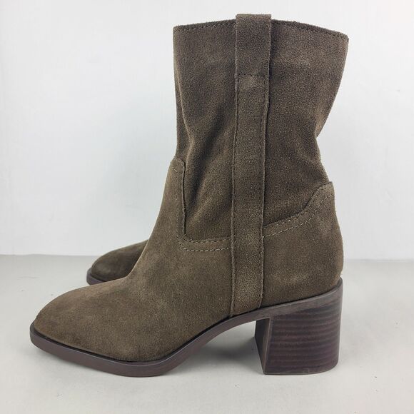 Steve Madden Romney Ankle Boots Suede Size 7.5 - Picture 2 of 16